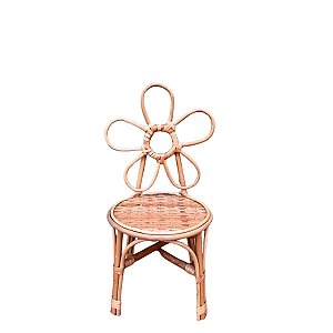 CADEIRA DE VIME INFANTIL MARGARIDA SEM VERNIZ