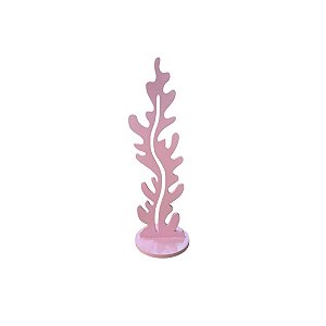 Alga Mdf Modelo 2 Médio Rosa Bebe Decorativo Festa