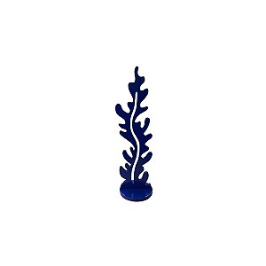 Alga Mdf Modelo 2 Pequeno Azul Marinho Decorativo Festa Cenário