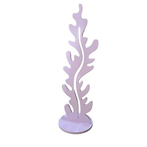 Alga Mdf Modelo 2 Grande Lilás Decorativo Festa Cenário