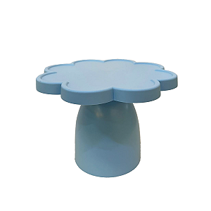 Boleira Flower Só Boleiras Grande 23x18,5 Fosco Azul Bebê