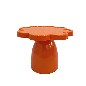 Boleira Flower Só Boleiras Grande 23x18,5 Laranja