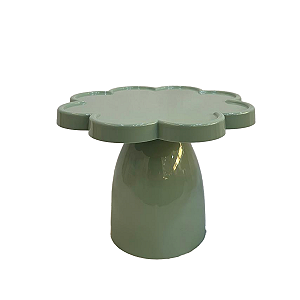 Boleira Flower Só Boleiras Grande 23x18,5 Verde Menta