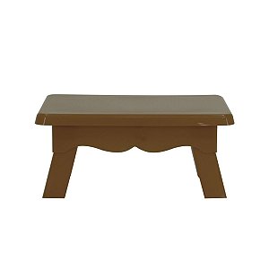 BANQUINHO PLASTICO NOZ MOSCADA