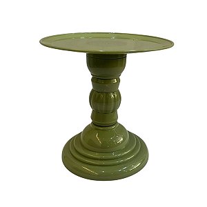 Prato Dubai Boleira 22x17 Plástico Verde Menta Decoração