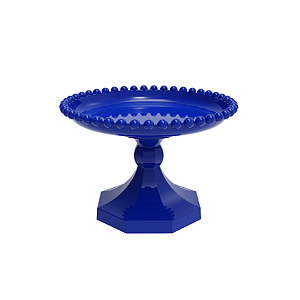 Mini Boleira Pérola Plástico Azul Turquesa Decoração