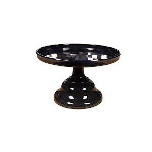 Boleira Slim Aura Preto Pequena Só Boleiras Decoração
