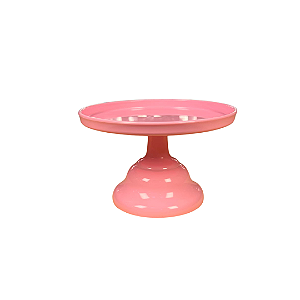 Boleira Slim Aura Rosa Bebê Pequena Só Boleiras Decoração