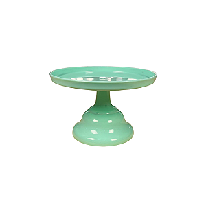 Boleira Slim Aura Verde Claro Pequena Só Boleiras Decoração