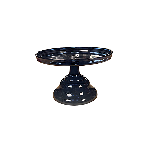 Boleira Slim Aura  Clean Azul Naval  Pequena Só Boleiras Decoração