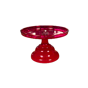 Boleira Slim Aura Clean Pink Pequena Só Boleiras Decoração