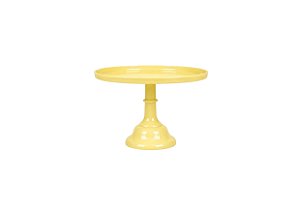 Boleira Slim Aura Amarelo Butter Grande Só Boleiras Decoração
