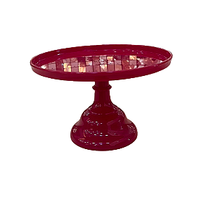 Boleira Slim Aura Fucsia Média Só Boleiras Decoração