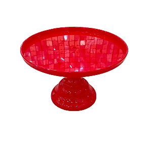 Boleira Slim Aura Vermelho Média Só Boleiras Decoração