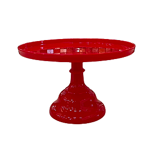 Boleira Slim Aura Vermelho Média Só Boleiras Decoração