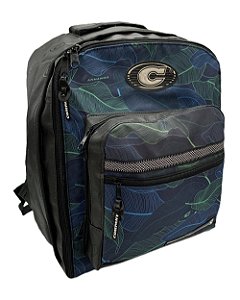 Mochila Company Estampada Folhagem - PRETO