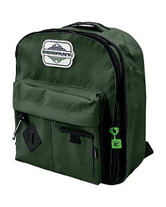 Mochila Company Bolso Duplo - VERDE MILITAR