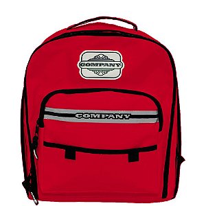 Mochila Company com Refletivo - VERMELHO RUBI