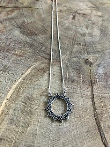 Pendente Sol Boho - Prata 925