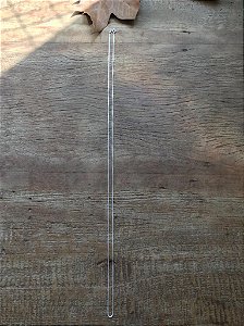 Corrente Veneziana Número 3 - 60 cm - Prata 925