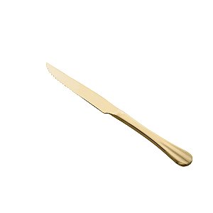 Faca Para Assado Positano Dourado 28,5cm