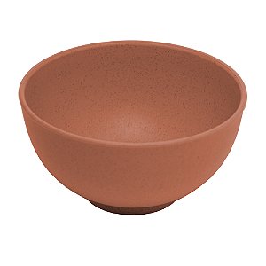 Bowl em fibra de pinho Marrom 11,5cm