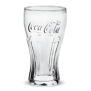 Copo Coca Cola Em Vidro 360Ml