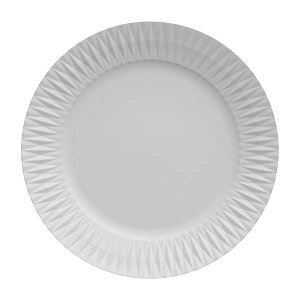 Prato De Sobremesa Diamante Branco