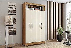 Armário Multiuso Notável Móveis NT 4040 4 Portas - Notavel Moveis