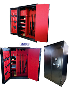 Cofre 1,40x90x50 Duas Portas Com Coldre