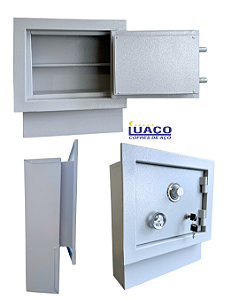 Cofre de Embutir com Fundo Falso