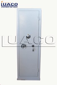 Cofre para 06 armas longas 1,30x42x40 Branco
