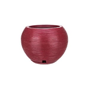 Vaso Florença Vinho 32X32