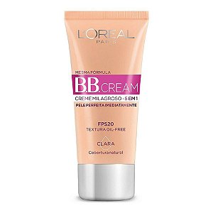 BB Cream L'Oréal Creme Milagroso 5 em 1 FPS 20 - 30ml