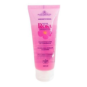 SABONETE FACIAL PHÁLLEBEAUTY - ROSA MOSQUETA