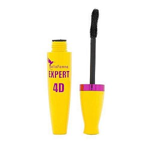 Máscara Para Cílios 4d Expert Bella Femme 15ml