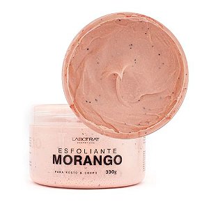 Esfoliante Morango Corpo e Rosto 300g Labotrat