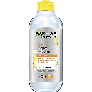Água Micelar Antioleosidade Vitamina C - 400ml Garnier SkinActive