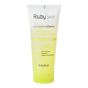 SABONETE GEL DE LIMPEZA PROTEÇÃO URBANA RUBY SKIN - RUBY ROSE