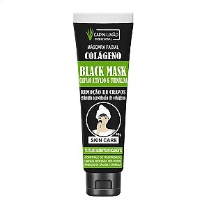 Mascara Facial Colageno Black Mask Capim Limão