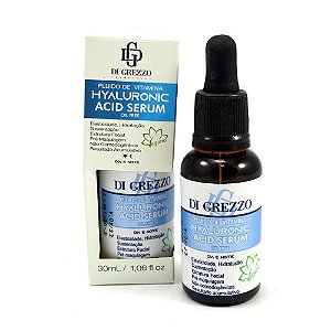 Sérum Fluido de Vitamina Ácido Hialurônico Vegano Di Grezzo