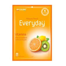 MÁSCARA FACIAL EVERYDAY VITAMINA C - SP COLORS