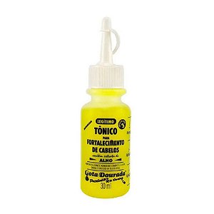 Tônico Gota Dourada para Fortalecimento de Cabelos - Alho 30ml