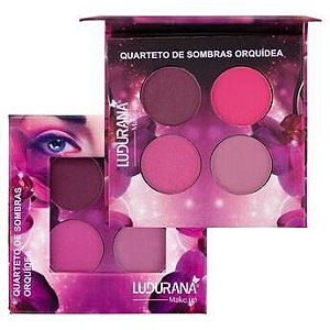 Quarteto de Sombras Matte Orquídea Ludurana