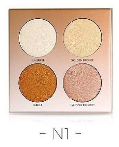 Paleta de Iluminadores Glow Kit Miss Rôse (N1)