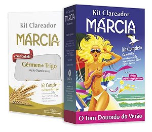 Descolorante Marcia Pó Kit Camomila 20g