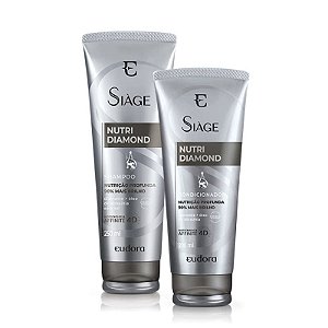 Kit Siàge Nutri Diamond Shampoo + Condicionador