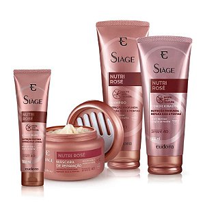 Kit Siàge Nutri Rosé Completo Eudora