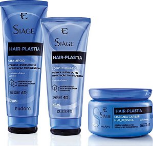 Combo Siàge Hair Plastia Shampoo + Máscara + Condicionador