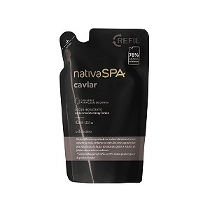 Refil Loção Desodorante Hidratante Corporal Nativa SPA Caviar 400ml